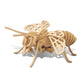 Puzzled 3D Puzzle Honeybee Wood Craft Construction Model Kit, Unique & Educational Diy Wooden Insect Toy Assemble Bee Model Unfinished Crafting Hobby Puzzle To Build & Paint For Decoration 32Pcs Pack