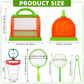 Vercanmonth 5 Pcs Bug Catcher For Kids Bug Catcher Kit Outdoor Toy Gift With Bug Collector Insect Viewer Butterfly Net Magnifyin