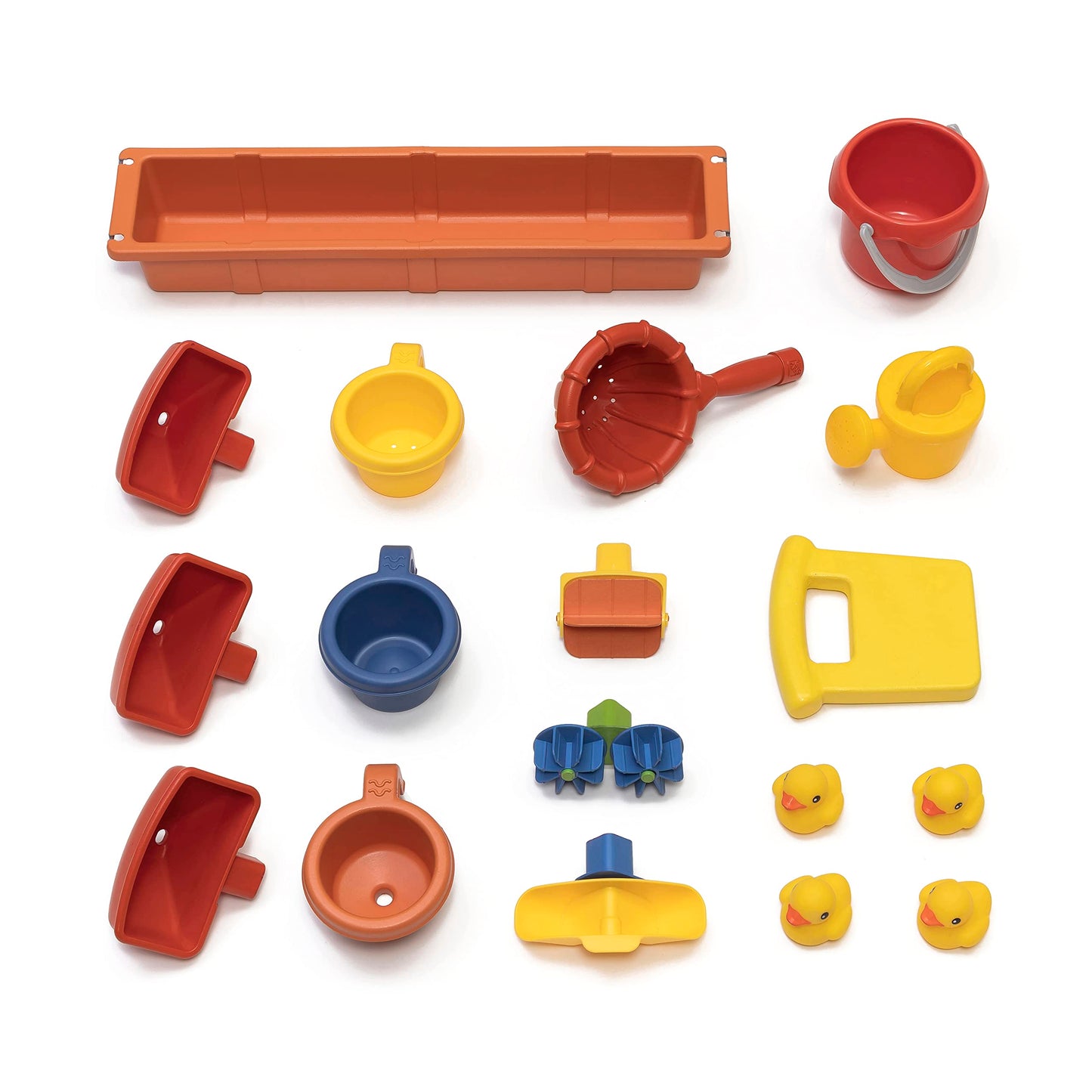 Step2 Pump & Splash Shady Oasis - Medium Plastic Water Play Toy, Tan & Blue, Model 421400