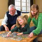 Cobble Hill Family Piece's 350 Puzzle - Thanksgiving Togetherness - Sample Poster Included