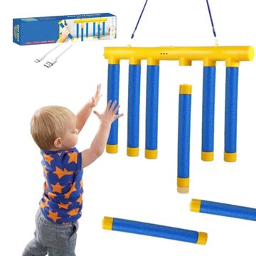 Upgrade Reflex Stick Game, Reflex Challenge Game, Hand Eye Coordination Training Toy, Drop Stick Hand Speed Challenge, Catching