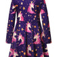 Matching Doll & Girls Dresses Kid Toddler Unicorn Cloth Fit American Girl Doll 10-11 Years