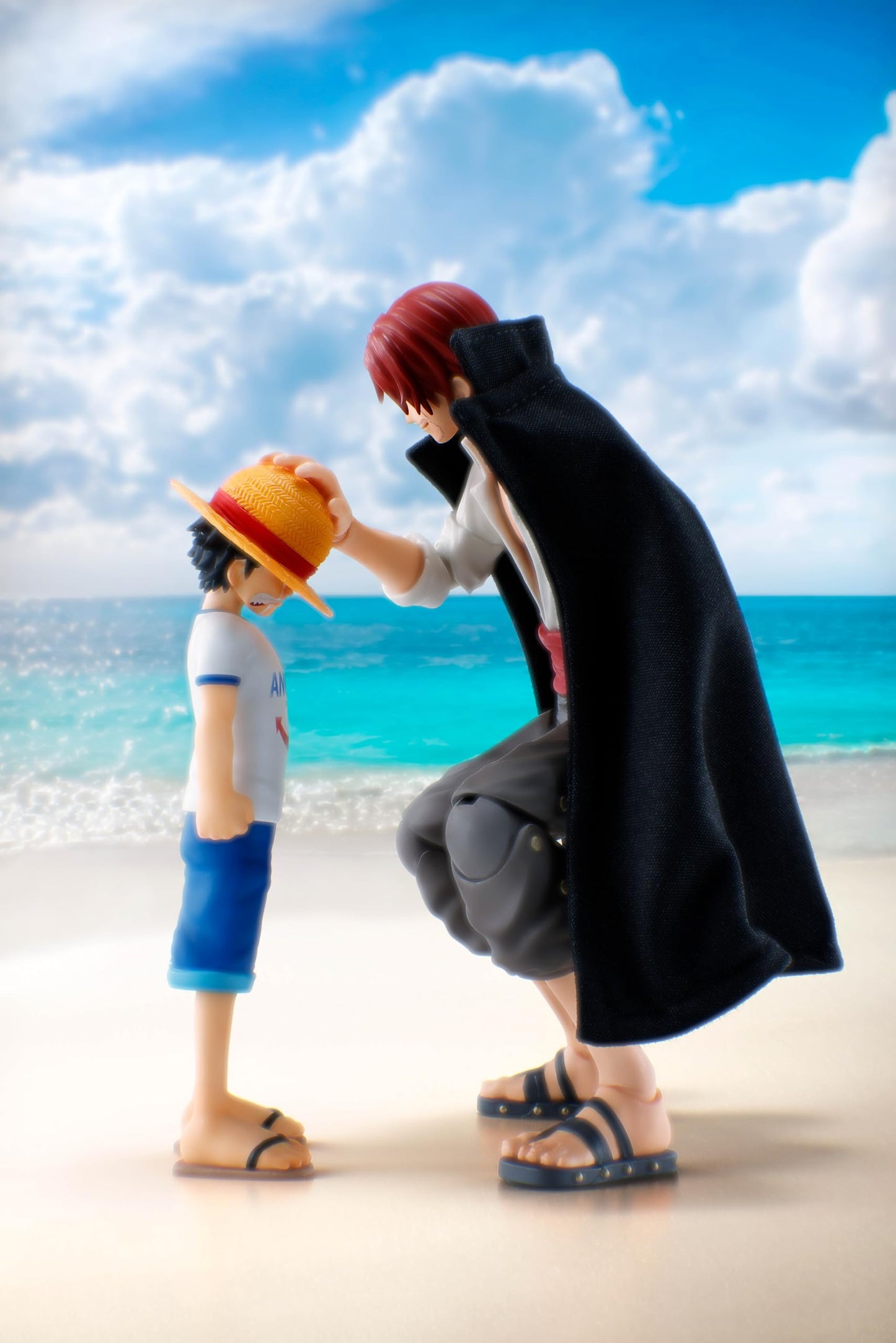 Tamashii Nations - One Piece - Shanks & Monkey D. Luffy -Childhood-, Bandai Spirits S.H.Figuarts Action Figure