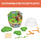 PlayMonster Wild Scenes Orangutans' Treetop Adventure Kit - Eco-Friendly Wildlife Toy for Kids Age 4+, Multicolor, Model 23347