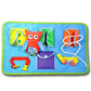 Zoomella Baby Learn To Dress Boards Early Learning Basic Life Skills Toy