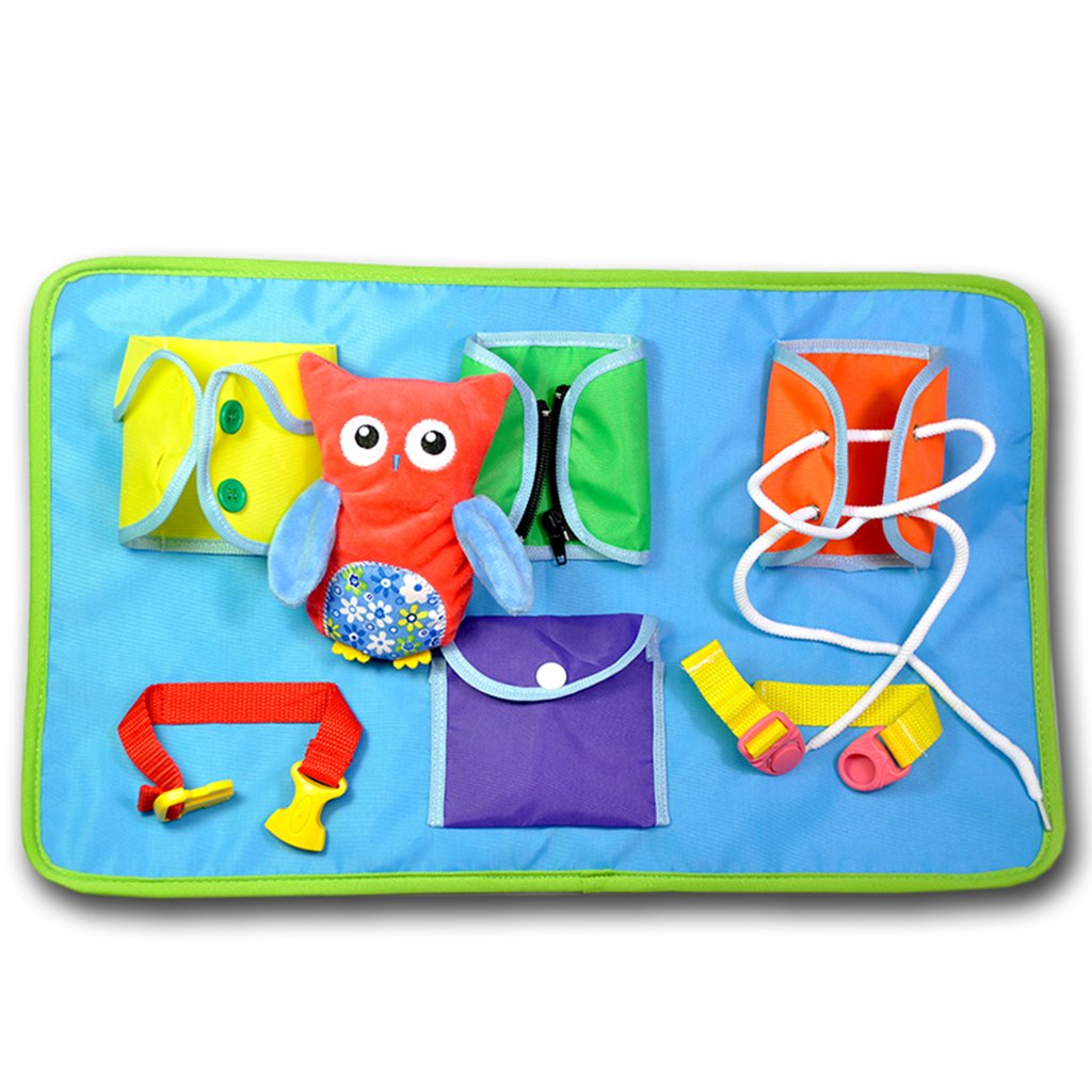 Zoomella Baby Learn To Dress Boards Early Learning Basic Life Skills Toy