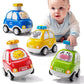 Jukudahu Animal Press And Go Car Toys For Toddlers 1-3 - Kids Play Cars For Tollders Ages 1 2 3 4 5 Years Old, Toy Figure Cars,
