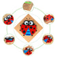 Toddlers Wooden Animal 6 Pack Puzzles