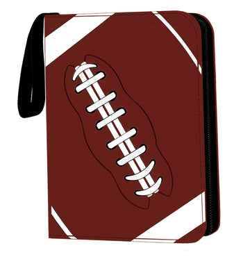 Card Binder 9 Pocket enhanced Zipper Trading Card Album 720 Cards Folders for Collectible MTG TCG Sports Cards Binder (Brown)