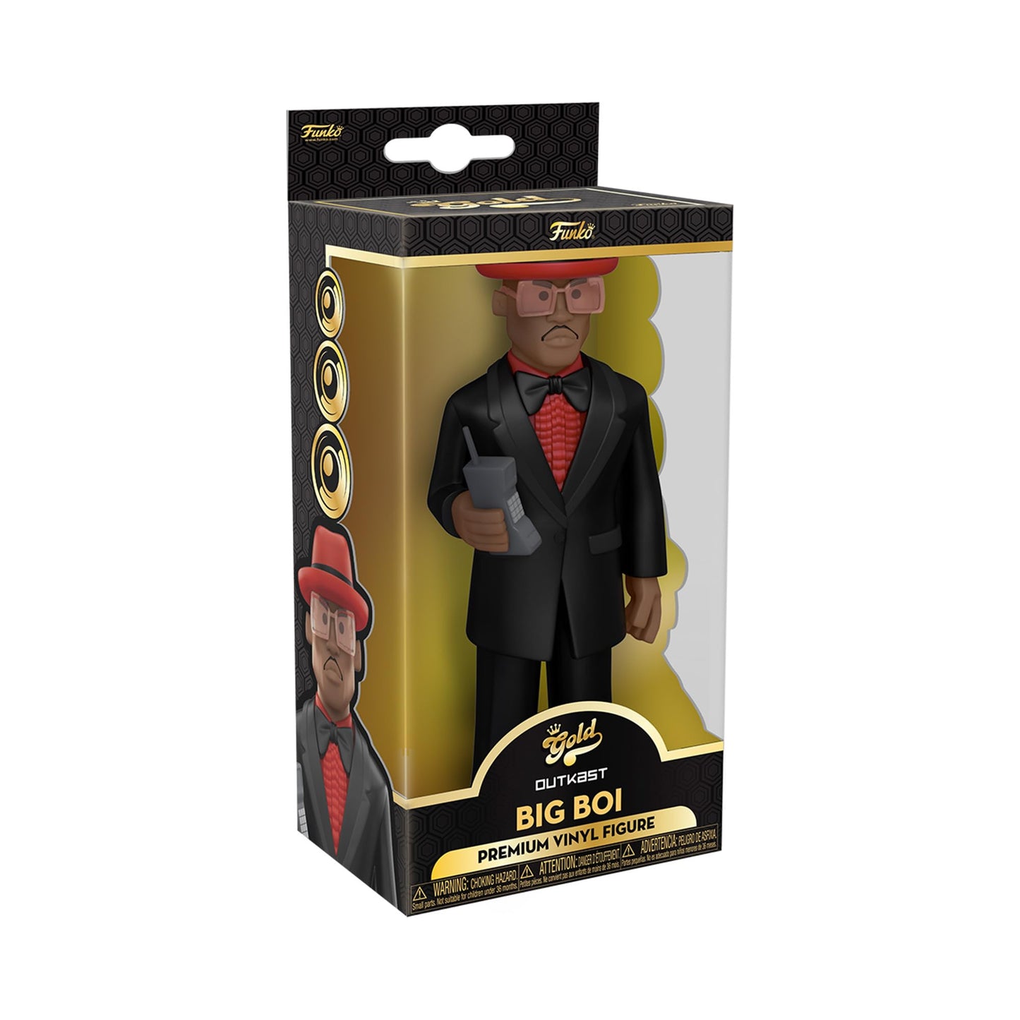Funko Pop! Vinyl Gold: Outkast- Big Boi (Hey Ya) 5'
