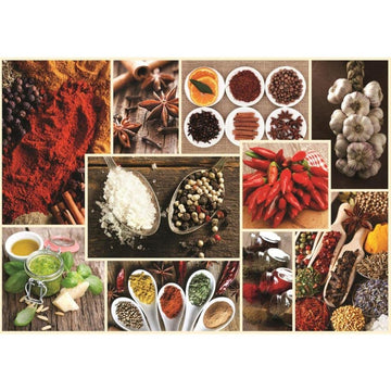 Trefl 1000 Piece Jigsaw Puzzle  Spices  Collage