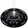 Jetec Wooden Pendulum Board Dowsing Divination Pendulum Witchcraft Altar Supplies With Crystal Necklace And Wooden Pendulum Boar