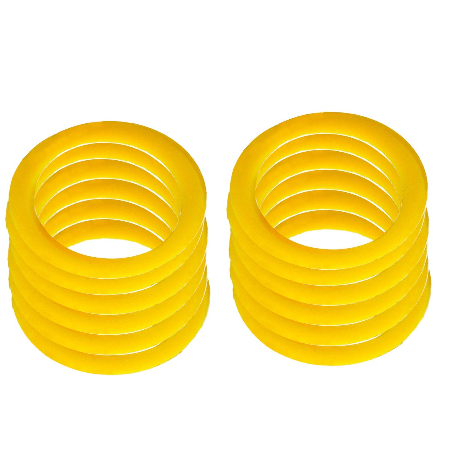 Magicyoyo Yo-Yo Silicone Response Pads- Yellow- Set Of 12 - Slim