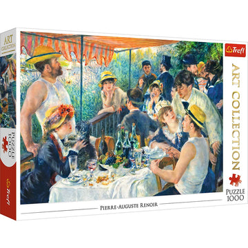 Trefl 1000 Piece Jigsaw Puzzle - Luncheon of The Boating Party, 27"x19", Multicolor, Creative Fun for Ages 12+