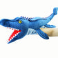LOMTRATS Dinosaurs Hand Puppets for Kids,Toddler Includes Triceratops and Tyrannosaurus Rex with Movable Open Mouths, Perfect fo