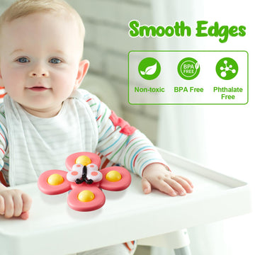 Suction Cup Spinners For Babies|Baby Spinners With Suction Cups|Spinner Toys For Babies Suction Spinners Baby|Baby Bath Toys For