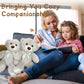 Maogolan Bulk Teddy Bear Baby Shower, 10 Packs Small Gray Teddy Bear Stuffed Animals In Bulk,13.5' Small Stuffed Bears Plush For Wedding,Birthday,Christmas, Party Decorations