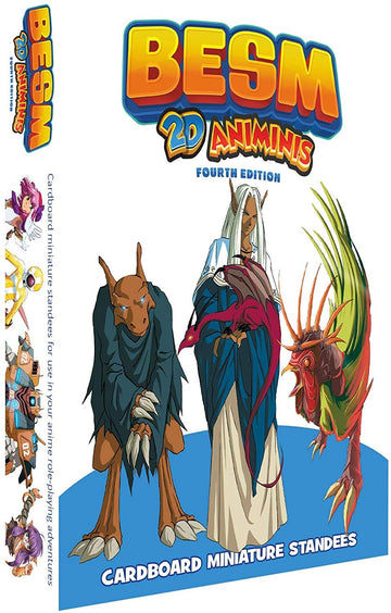 Japanime Games Jpg808 Besm (Big Eyes, Small Mouth) Anime And Manga Adventures Rpg 4Th Edition: 2D Animinis