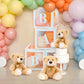 Maogolan Bulk Teddy Bear Baby Shower, 10 Packs Small Teddy Bear Stuffed Animals In Bulk,13.5' Small Stuffed Bears Plush For Wedding,Birthday,Christmas, Party Decorations