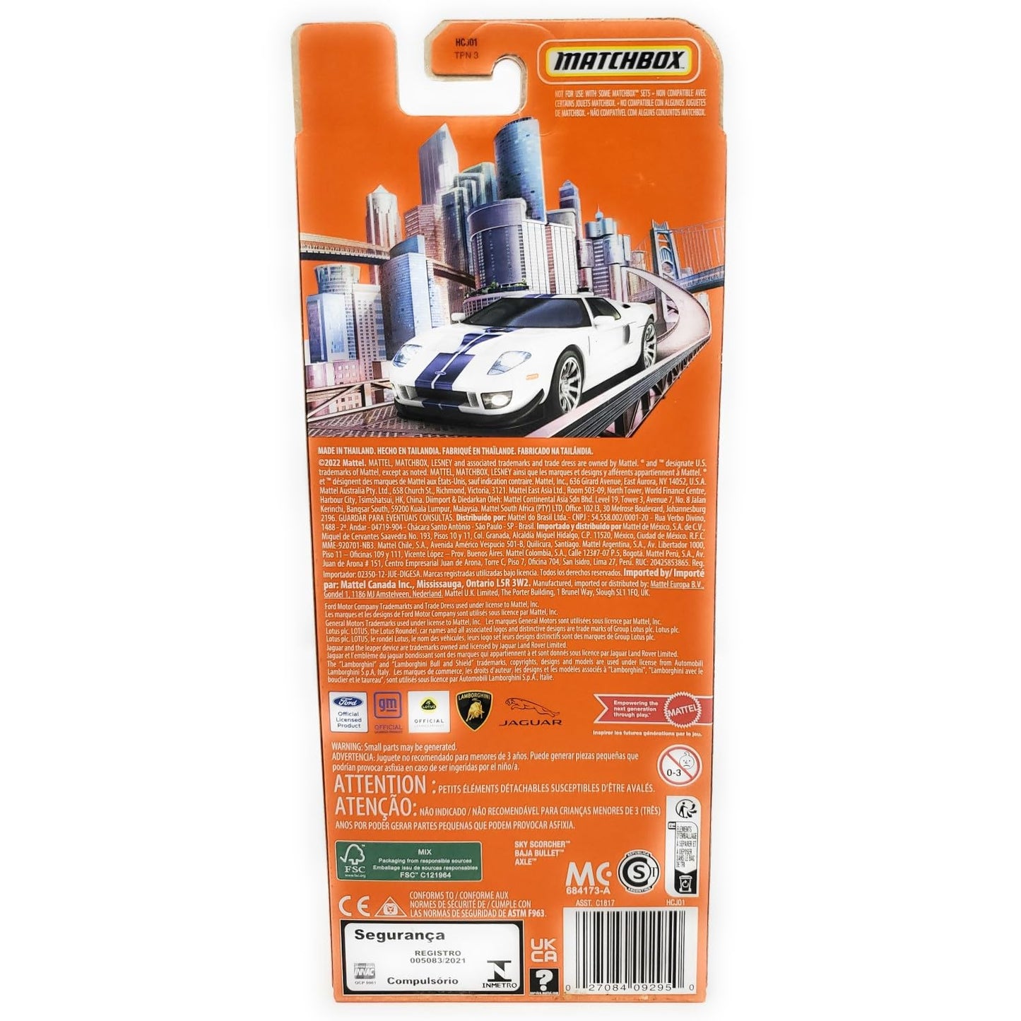 Matchbox MBX City Drivers 5 Pack Set (1:64 Scale)