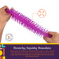 Special Supplies Squishy Fuzzy Band Bracelets for Kids, 6 Pack, Flexible and Stretchy Wearable Sensory Toys, Tactile Silicone Sq