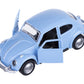 Berry President 1/32 Scale Diecast VW Beetle Car Toy - Sky Blue Alloy Model for Kids & Gifts