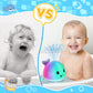 Gigilli Upgraded Baby Bath Toys, Rechargeable Light Up Bath Toys For Kids 1-3, Baby Toy 6-12 12-18 Months Whale Bath Toy Sprinkler, Fountain Bathtub Toys Toddler Newborn Birthday Easter Baby Gifts