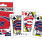 Masterpieces Family Games - Ncaa Ole Miss Rebels Playing Cards - Officially Licensed Playing Card Deck For Adults, Kids, And Fam