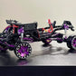 Treal 1.0 Beadlock SCX24 Wheels (4P) Classic 5-Star 1 Micro Beadlock Wheels for Axial 1/24 Deadbolt Betty C10 Gladitor Bronco 27