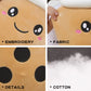 MMguai 14 inch Cute Big Boba Tea Plush Soft Hugging Pillow,Large Brown Pearl Milk Tea Stuffed Animals Toy for Girls Boys Birthda