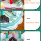 Wooden Birthday Cake Play Food Set Toys, Pretend Play Kids Tea Party Set For Little Girls Toddlers, Montessori Wooden Play Kitch