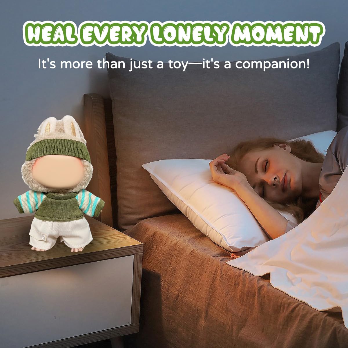 CPCOIN Doll Accessories 3 Piece enhanced Fashion Clothes Suitable for 17cm Sitting & Standing Dolls (No Doll) Exquisite Neutral Style Outfit Set for Collectible (Style 3)