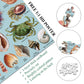Sea Shells Puzzles For Adults 1000 Pieces, Beach Puzzle Featuring 41 Colorful Seashells, Ocean Scenes Jigsaw Puzzles Includes Se