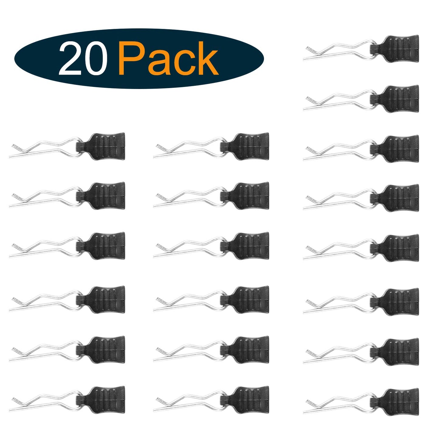 Haiboxing Rc Cars Parts 1/16 1/18 Body Clips Pins For Haiboxing New Version 18858&18859&16889 Rc Cars (20-Pack)