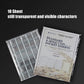 12-Pocket Coin Pages For Collectors, Standard 9-Hole Coin Collection Pages, 10 Sheets Coin Sleeves, Coin Collecting Supplies (12