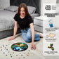 LEOGOR Wooden Jigsaw Puzzle 350 Pieces, Yin Yang Design, Extra-Thick 5mm Wood, 15x14.9 in, Unique Animal Shapes, Challenging Gift