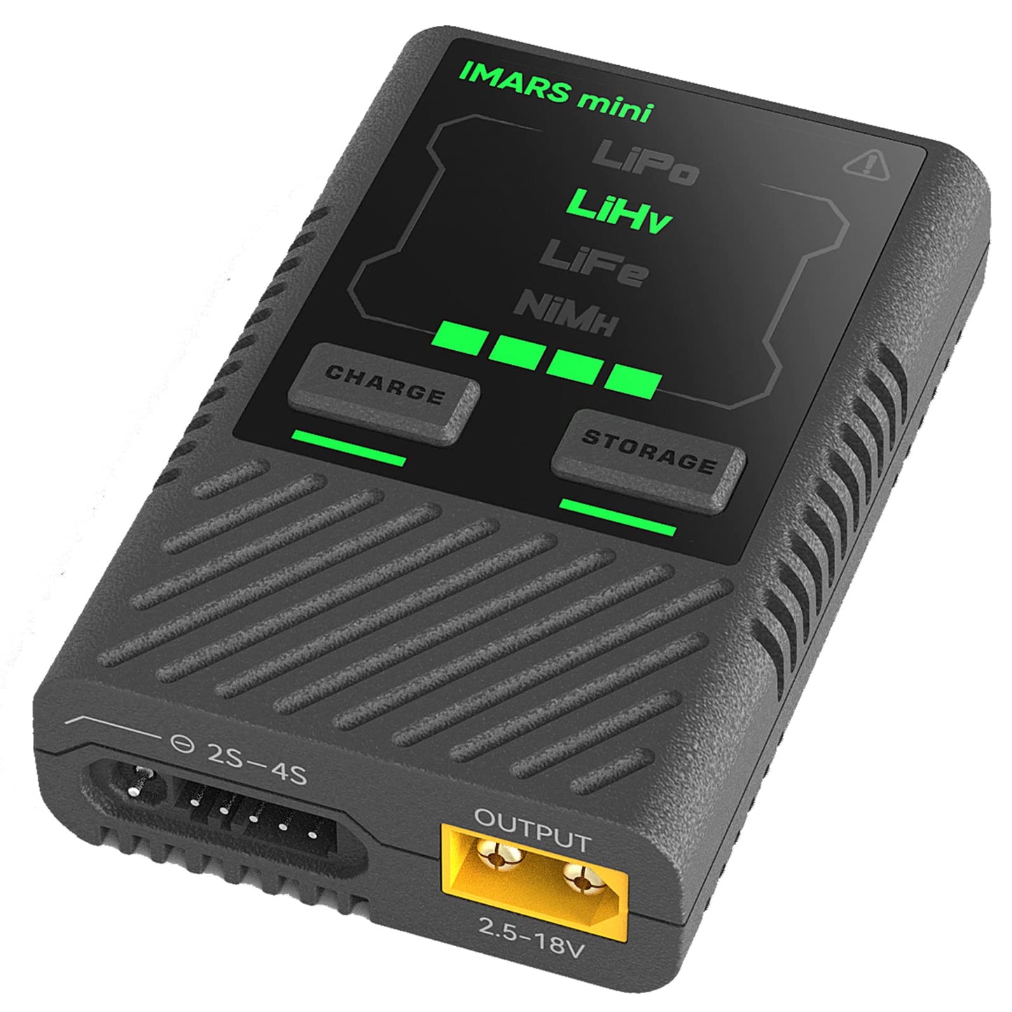 Gens ace Imars Mini G-Tech Series 60W Lipo Battery Charger with a 65W Type-C PD Adapter for LiPo/Life/LiHV 2-4S, NiMH 2-12S