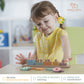 Gopo Toys Montessori Toys For 18+ Months Old - Toddlers Wooden Sorting And Stacking Toys For Baby Boys And Girls - Shape Sorter And Color Stacker Preschool Kids Wood Gifts