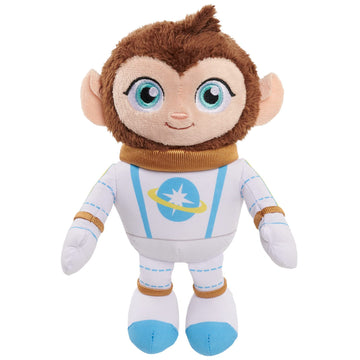 Just Play Ridley Jones Plushie, 8-Inch Astronaut Monkey, Multi-color, Model 31952, Kids Toy for Ages 3 and Up