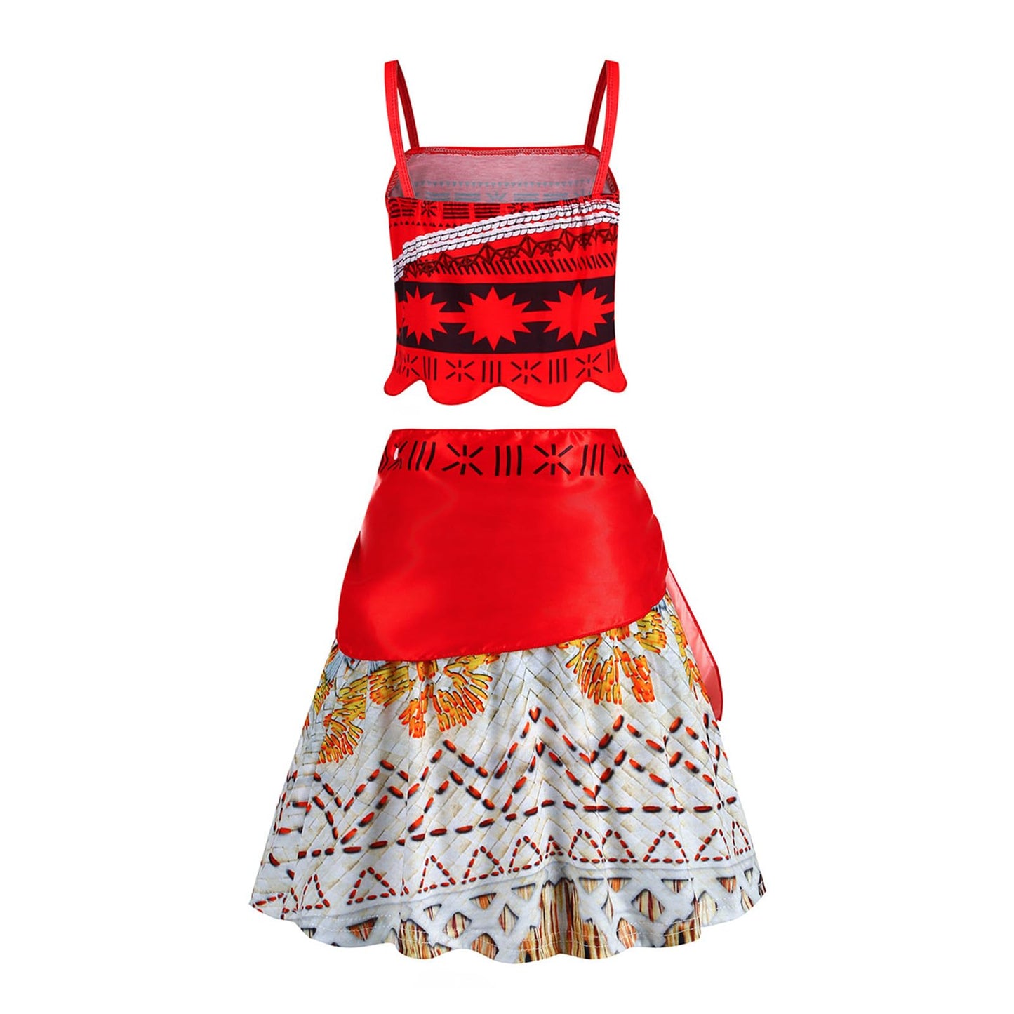 Amzmanch Girls Princess Costume Skirt Sets Adventure Outfit Toddler Kids Birthday Party Halloween Dress Up Size 12