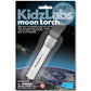 4M: KidzLabs - Moon Torch - Portable Projecting Toy Flashlight, Adjustable Focus Lens, Cast On Walls-Ceilings, Realistic Moon Im