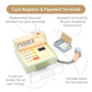 Umu Wooden Cash Register For Kids - Includes Accessories (Scanner, Payment Terminal, Play Money, Etc.), Role Play Shop & Accesso