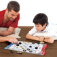 Masterpieces Nhl Full League Version Checkers Board Game Team Color, 13'' X 21''