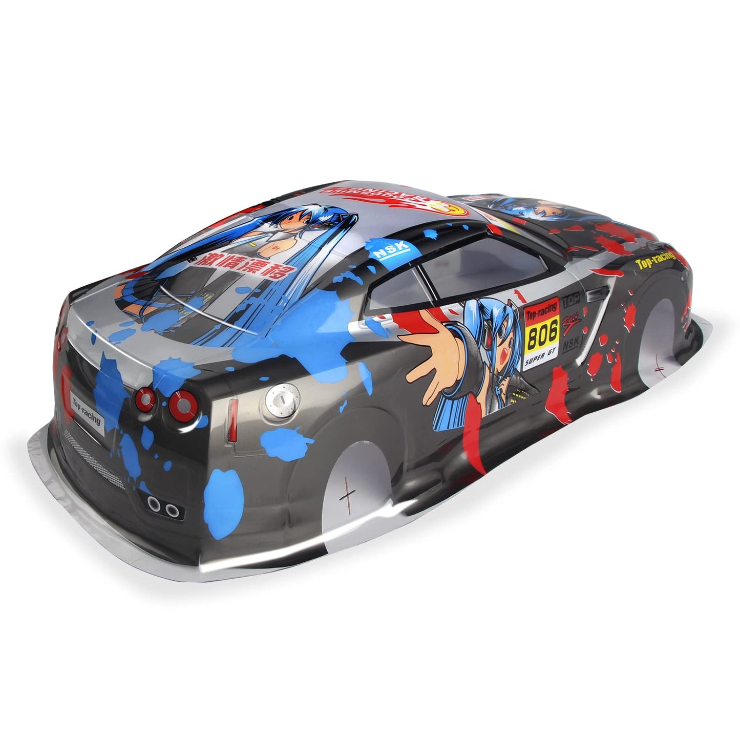 Manrock 1/10 Scale RC Painted Drift Racing Touring Onroad Car Body Shell NA GTR