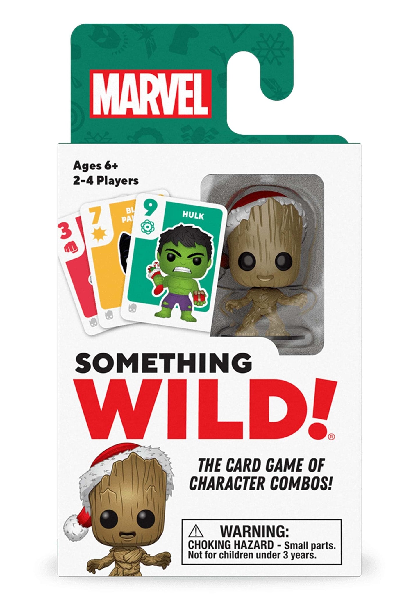 Funko Something Wild! Guardians Of The Galaxy Holiday With Baby Groot Pocket Pop! Card Game For 2-4 Players Ages 6 And Up