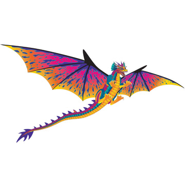 WindNSun SkyGiant Dragon Ripstop Nylon Dragon Kite, 121 Inches Wide