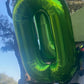 Green Number Balloon 40 Inch, 0 Number Balloons, 10 20 30 40 50 Numbers Balloon Birthday Decorations, Green Party Supplies For W