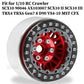 RCarmubWow RC 1.9'' Beadlock Wheels 1.9 Beadlock Rims for 1/10 SCX10 90046 AX103007 TRX4 TRX6 Gen7 8 D90 VS4-10 MST CFX RC Crawl
