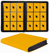 enhanced 9-Pocket Zippered Trading Card Binder  540 Pockets Double-Sided Side-Loading Card Organizer Album  PU Leather Card Holder Protector for MTG  TCG  Sports Cards Yellow