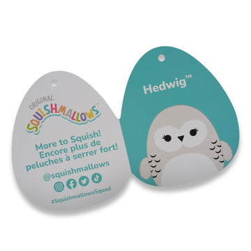 Squishmallows 10-Inch Harry Potter Hedwig Plush - Medium Ultrasoft Official Jazwares Toy for Kids and Collectors